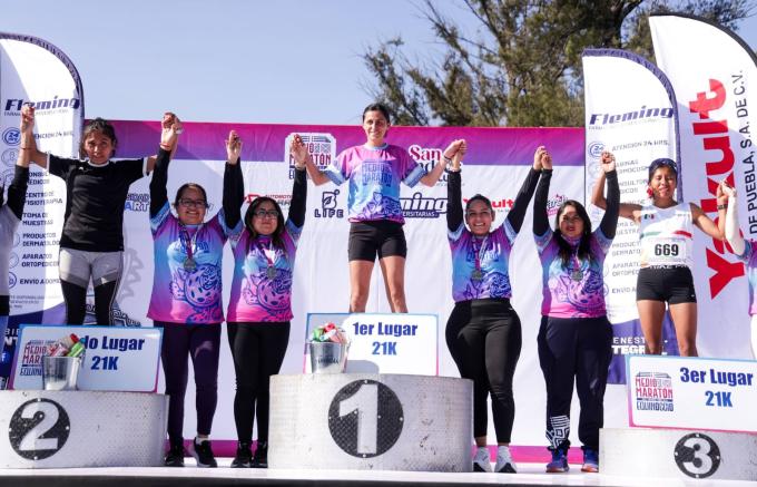 Medio Maratón San Andrés Cholula Equinoccio 2026 reunió a más de 3 mil participantes