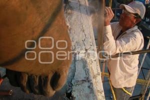 MANTENIMIENTO MAUSOLEO DE LOS HERMANOS SERDAN - RESTAURACION " LA PATRIA"