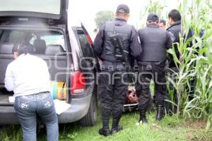 HOMBRE ASESINADO CAMINO A SAN MIGUEL ESPEJO