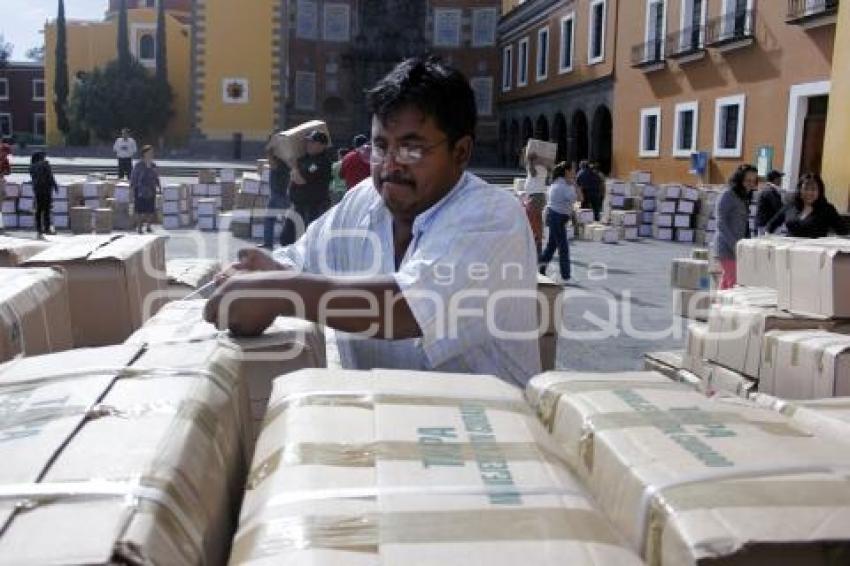 REPARTEN LIBROS DE LA RED NACIONAL DE BIBLIOTECAS