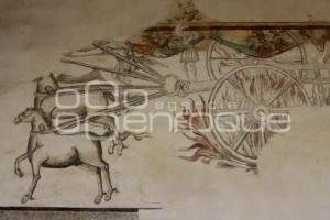 TEMPLO SAN GABRIEL . MURALES