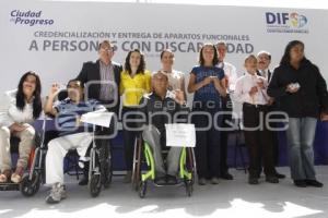 DIF MUNICIPAL . APARATOS FUNCIONALES