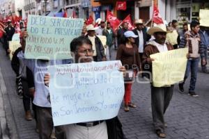 MANIFESTACIÓN ANTORCHA CAMPESINA