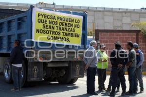 MANIFESTACIÓN . CONSTRUCTORA PYECSA