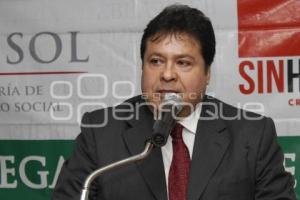 FIRMA DE CONVENIO . SEDESOL 