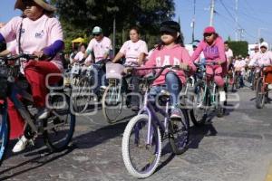 SAN ANDRÉS CHOLULA . RODADA CONTRA CÁNCER DE MAMA