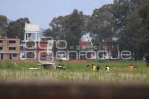 ATERRIZAJE FORZOSO AVIONETA