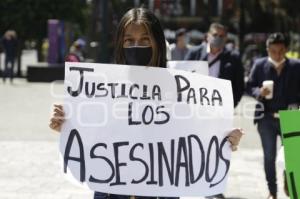 MANIFESTACIÓN ASESINATO ALEJANDRO HIRAM