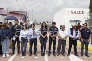 SAN ANDRÉS CHOLULA . ENTREGA DE OBRA