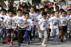 SAN ANDRÉS CHOLULA . CARRERA NIÑOS Y NIÑAS