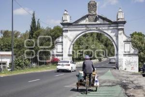 CICLOVÍA . PUENTE DE MÉXICO