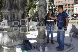 ZÓCALO . FUENTE DE SAN MIGUEL