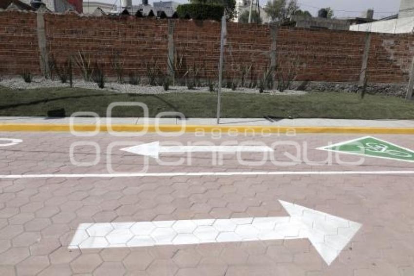 SAN ANDRÉS CHOLULA . ENTREGA DE OBRA