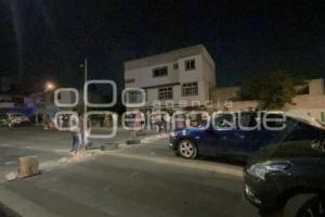 BLOQUEO BULEVAR VICENTE SUAREZ