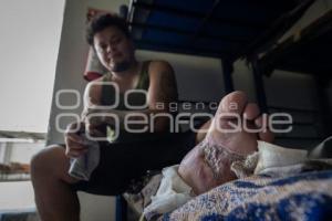 TLAXCALA . ALBERGUE MIGRANTES