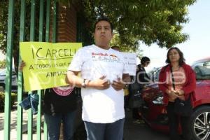 TLAXCALA . MANIFESTACIÓN ANIMALISTAS