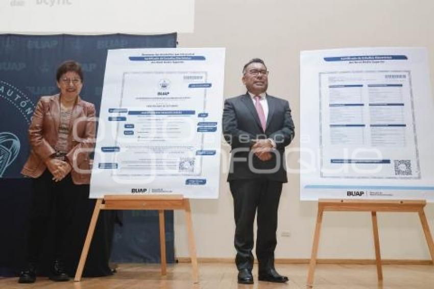 BUAP . CERTIFICADO ELECTRÓNICO