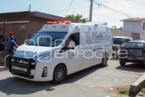 TLAXCALA . CADÁVER ENTERRADO