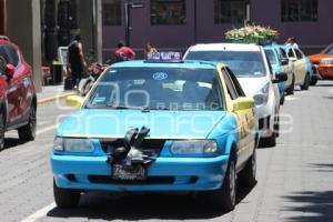 ATLIXCO . TAXISTA ASESINADO