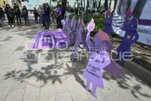 TLAXCALA . PROTESTA . FEMINICIDIO 