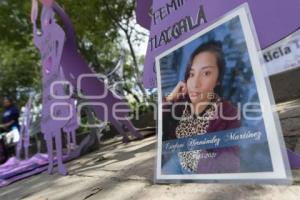 TLAXCALA . PROTESTA . FEMINICIDIO 