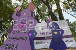 TLAXCALA . PROTESTA . FEMINICIDIO 