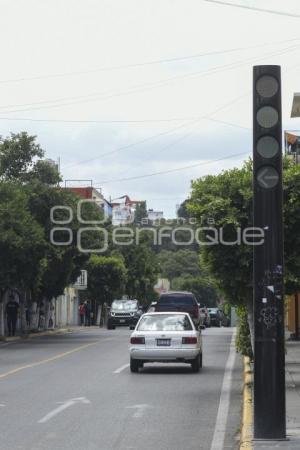 TLAXCALA . SEMÁFORO DESCOMPUESTO