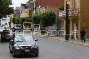 TLAXCALA . SEMÁFORO DESCOMPUESTO