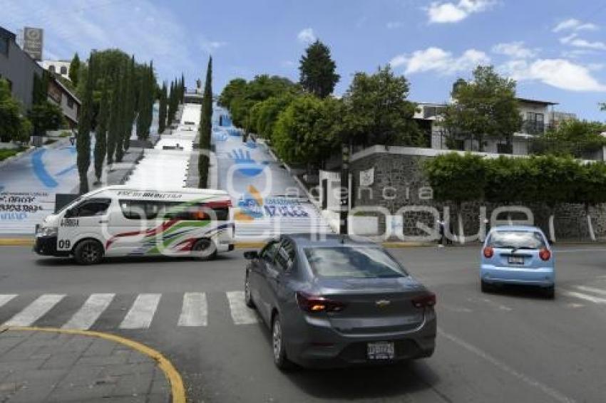 TLAXCALA . SEMÁFORO DESCOMPUESTO