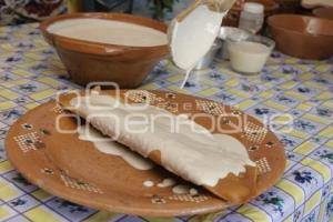 SAN PEDRO CHOLULA . MOLOTES EN NOGADA