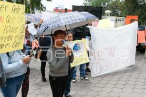TLAXCALA . MANIFESTACIÓN POBLADORES CUAUHTENCO