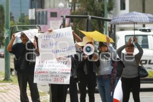 TLAXCALA . MANIFESTACIÓN POBLADORES CUAUHTENCO
