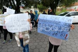 TLAXCALA . MANIFESTACIÓN POBLADORES CUAUHTENCO