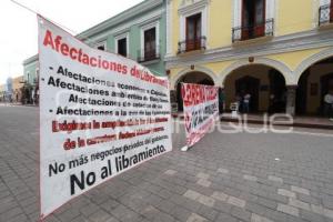 TLAXCALA . MANIFESTACIÓN POBLADORES CALPULALPAN