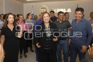 PAN . REUNIÓN XÓCHITL GÁLVEZ