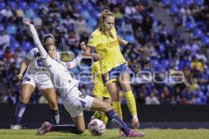FÚTBOL FEMENIL . PUEBLA VS AMÉRICA