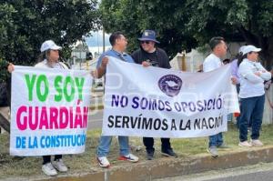 TLAXCALA . MANIFESTACIÓN PODER JUDICIAL
