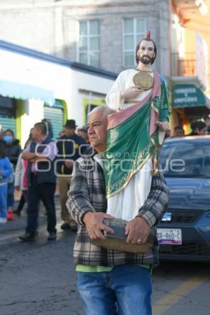 TLAXCALA . RELIQUIAS SAN JUDAS TADEO