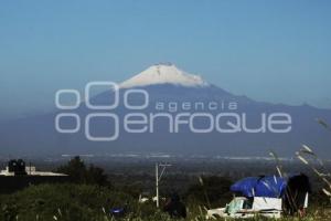 TLAXCALA . VOLCÁN POPOCATÉPETL