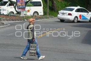 TLAXCALA . SEMÁFORO DESCOMPUESTO