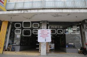 LONAS . REAPERTURA DE CALLES