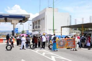 MANIFESTACIÓN AUTOPISTA TLAXCALA - TEXMELUCAN