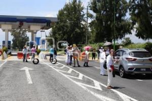 MANIFESTACIÓN AUTOPISTA TLAXCALA - TEXMELUCAN