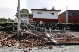 LLUVIA . BARDA CAÍDA