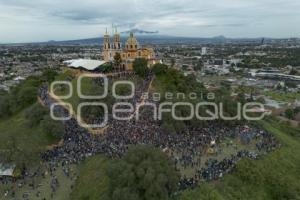 SAN PEDRO CHOLULA . QUEMA DE PANZONES