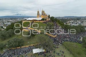 SAN PEDRO CHOLULA . QUEMA DE PANZONES