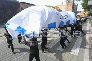 TLAXCALA . ENSAYO DESFILE SEPTIEMBRE