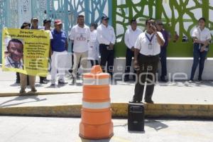 MANIFESTACIÓN . TRABAJADORES HNP