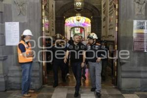 SIMULACRO SISMO . ZÓCALO