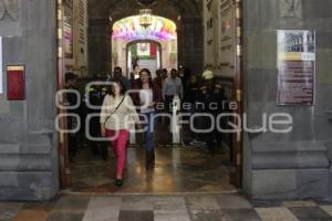 SIMULACRO SISMO . ZÓCALO